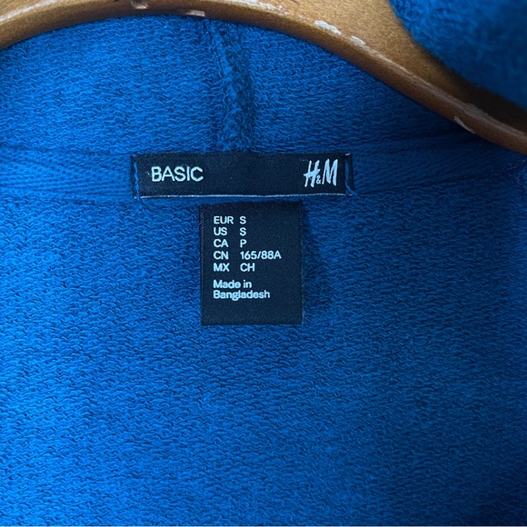 Basic By H&M Women’s Zip Up Hoodie/Sweater Size Small Excellent Condition - Picture 5 of 11